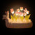 Tulip Night Light- Tulip DIY Lamp | Handmade LED Tulip Table Lamp Ornaments Table Lamp Simulation Flower, Living Room Bedside Desktop Ornaments