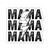 Akira Mama Volleyball Sticker Lightning Bolt, Retro Mama Stickers, Vinyl Decal Mothers Day Sticker for Phone Laptop Water Bottles Water Assistant Trendy Sport Mom Sticker (Volleyball)