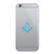 RDW Pair of Freemasonry Emblem Cell Phone Stickers Mobile Freemason Masonic - Light Blue