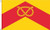 AZ FLAG Staffordshire County Flag 3' x 5' - County of Staffs. - England Flags 90 x 150 cm - Banner 3x5 ft