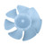Yuisle Plastic Fan 7 Leaves Plastic Fan Replacement Seven Leaves Electric Fan for Hairdryer Motor