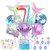 Mermaid Birthday Decoration,Mermaid Balloons Kit Sea Balloon Mermaid Foil Balloon Mermaid Tail Balloons for Girls Mermaid Birthday Party (Numbers 7)