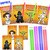Dadimorni Valentines Day Gifts for Kids, Valentines Day Cards for Kids, 28 Pack Valentine Glow Sticks Card, Valentine's Day Party Favors Supplies for School Classroom Exchange Card