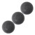 NOLITOY 3pcs Konjac Sponges Charcoal Face Sponge Cleansing Sponge Konjac Sponge Exfoliating Konjac Sponge Face Charcoal Sponge for Face Konjac Facial Sponge Bath Beauty Tools Semicircle