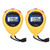 Sinknap Multi-Functional Exercise Stopwatch Sport 2pcs Timer with Large Digital Display Date Time No Alarm Silent for Running Yellow