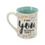 Enesco 6002630 Our Name is Mud You You You Birthday, 16 oz. Stoneware Mug, Multicolor