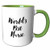 3dRose 219519_7 Phrase - Worlds Best Nurse Ceramic Mug Green/White