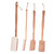 Beavorty 1pc loofah Bath Body Sponge loofah Scrubber Sponge loofah Shower Brush Long Handle Shower Brush Bath loofah Brush Bathing Sponge Back Scrubber exfoliating Brush Bamboo Detachable