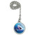 GRAPHICS & MORE Great White Sharks Ocean Pair Scuba Diving Ceiling Fan and Light Pull Chain