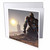 3dRose Huge fantasy industrial robot on Mars in the morning digital... - Greeting Cards (gc-377065-1)