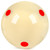 1 Pack AAA-Grade Pro-Cup Billiard Cue Ball Standard Regulation Size 2-1/4" Practice Training Pool Cue Ball with 6 Red Dots