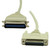 InstallerCCTV DB25 Male to Centronics 36 Male Parallel Printer Cable IEEE1284 6Ft, Beige Color