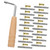1 Set String Harp Tuning Pin Nail autoharp tuning wrench lap harp dulcimer tuning lyre tuning pin nails lyre harp tuning stringed musical instruments dulcimer strings to turn Wood