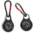 2Pcs Compass Keychain Hiking Survival Compass with Carabiner Mini Navigation Compass, Outdoor Camping Party Favors