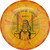 Westside Discs Origio Burst Queen Disc Golf Driver, Men and Women, Maximum Distance Frisbee Golf Disc, Great for Beginners, Easy to Throw, 176g, Stamp Color and Burst Pattern Will Vary, Orange