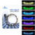 Kingwin RGB LED Strip Lights, LED Light Strip Magnetic w/Adhesive Option for Computer Case, PC, Laptop, and Background Lighting. 5050 SMD Strip Lights, 12 Inches [Asus Aura RGB Compatible]