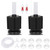 ALEGI Aquarium Sponge Filter with Airline Tubing, Check Valves, Suction Cups for 10 Gallon Fish Tank, Betta, Nano, Shrimp, Fry, Biochemical Filter