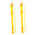 ibasenice 2pcs 8 Swan 8 Hole Clarinet Simple Clarinet Instrument Beginner Clarinet Beginner 8 Holes Clarinet Student Practice Wind Instrument 8-hole Clarinet Flute Child Major Resin