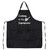 VAMSII Cooking Apron With Pockets BBQ Chef Apron Cooking Lover Gifts for Women Men Cooking Is My Superpower Kitchen Apron (black)