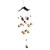 Happyyami Lucky Wind Chimes windchimes Indoor Memorial Wind Chimes feng Shui Pendant feng Shui Wind Bell Wind Chimes Outdoor Hanging Wind Chime Chinese Wind Chimes Charm Seaside Simple