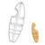 Bitten Surfboard cookie cutter, 1 piece - Bakerlogy