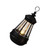 Veemoon Solar Lantern Hanging Solar Lights Solar Camping Lights Solar Powered Lanterns Decorative Solar Figurines Garden Decorative Lanterns Solar Garden Lanterns Outdoor Projector Plastic