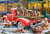 Vermont Christmas Company Canine Christmas Jigsaw Puzzle 100 Piece, Large Pieces Perfect for Kids and Seniors