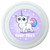 GRAPHICS & MORE Personalized Custom 1 Line Cat Unicorn Novelty 9" Flying Disc