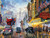 Ceaco - Thomas Kinkade - DC Comics - Justice League - Batman, Superman, and Wonder Woman: The Trinity - 500 Piece Jigsaw Puzzle