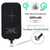 Wireless Charging Receiver,Nillkin Magic Tags Wireless Charger Receiver Chip 5W Qi Wireless Charging Standard (for iPhone 7/6S/6/5S/5)