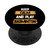 Badminton Player - Racket Shuttlecock Badminton PopSockets Swappable PopGrip