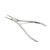 Hair Extensions Pliers with 2 holes Removal Hair Extension Tool for Links and Micro Rings Extensions