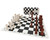 Kiapeak Chess Board Game Set, Wooden Chess Set for Adults & Kids, Folding Chess Boards with 2 Extra Queens