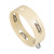 Amosfun 2pcs 6 Rattle Tambourine Circle Musical Instrument Hand Tambourine Percussion Key Ring Tambourine Cymbal Ching Ring Tambourine Percussion Hand Drum Toys Wooden Metal Child