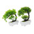 Alipis 2pcs Home Decor Artificial Plants Bonsai Tree Fake Planta Artificial Tree House Plants Fake Bonsai Fake Potted Tree Fake Decor Tree Decor for Yard Japan Indoor Plastic