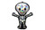 Iridescent Skeleton Jumbo 34" Foil Party Balloon by Anagram