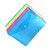 Operitacx 12pcs File Holder Document Storage Bag File Pockets Document Folders Bag for Document Plastic File Envelope Color Envelope File Bag Plastic Storage Pouches A4 Pp Documents Button