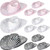 12 PCS Mini Disco Cowboy Hats for Crafts,Mini Cowboy Party Hats,Cowgirl Party Decorations Small Light Up Holographic Space Cowboy Cowgirl Hat,Space Cowgirl Hat Party Decorations (Disco Hat 02)