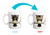 Heat Changing Mug Colour Changing Mug Magical Coffee Mug Tea Cup (New Owl)