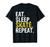 Eat Sleep Skate Repeat Gift Skating T-Shirt