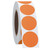 Hycodest 1 inch Circle Stickers Dot Label Color Coding Labels 1000 Stickers (Orange)