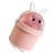 Garneck Garbage Cans Garbage Bin Mini Trash Can Flip Waste Can Mini Desktop Trash Can Countertop Trash Can Desktop Waste Bin Table Garbage Can Trashcan for Desktop Container Wastebasket Pp