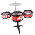 ERINGOGO Musical Instruments Toy Drum Kit Plaything Child Earth Tones Set
