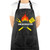VAMSII Smokemaster Apron Grill Master Gifts BBQ Apron for Men Chef Apron Adjustable Kitchen Cooking Aprons With Pockets (black)