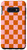 Galaxy S10e Soft Pink and Gentle Orange Checkered Checkerboard Pattern Case