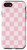 iPhone SE (2020) / 7 / 8 Classic Checkered Checker Checkerboard Blush Pink Case