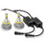 Biltek LED H16 (Type 2) Headlight Conversion Bulbs 40W 4000LM Light Bulb Bright 6000K White