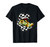 Checkerboard Sunflower Tongue Out Checkered Lips T-Shirt