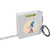 'Birthday Greyhound ' Keyring Tape Measure/Spirit Level Tool (KM00032245)