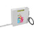 Azeeda 'Celebration' Keyring Tape Measure/Spirit Level Tool (KM00030816)